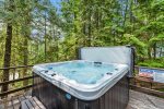 Private Hot Tub for your group to enjoy after a long day